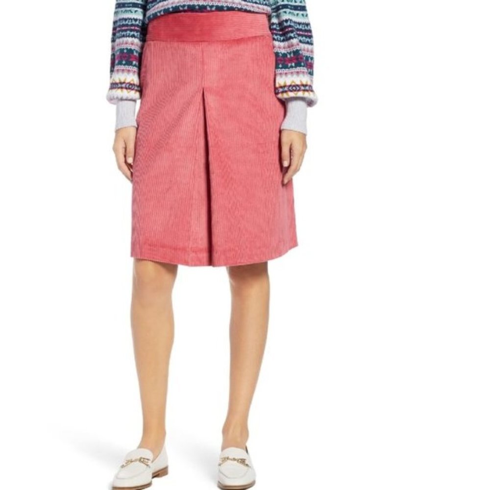 1901 Corduroy Knee Length Skirt